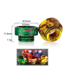 Load image into Gallery viewer, Epoxy Resin Drip Tips E cigarettes
