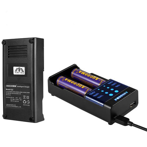 AUCOOMA Q2 LCD Intelligent USB Charger
